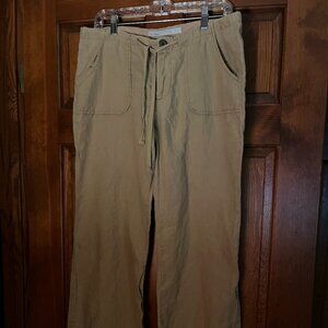 Women's Old Navy Linen Wide Leg Pants - Size 12 Petite
